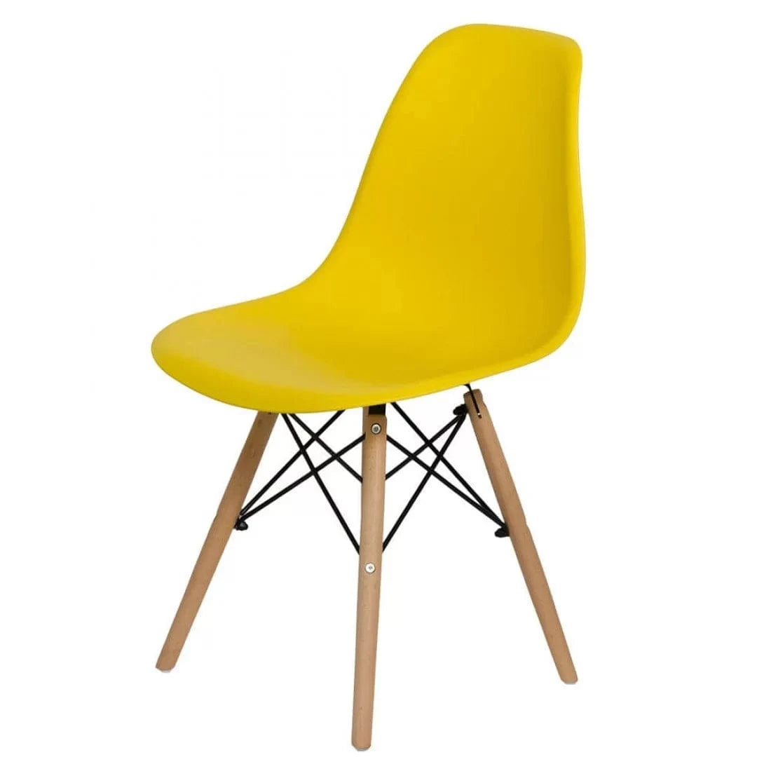 Scaun terasa sezut plastic picioare lemn fag BUC232P Sunny