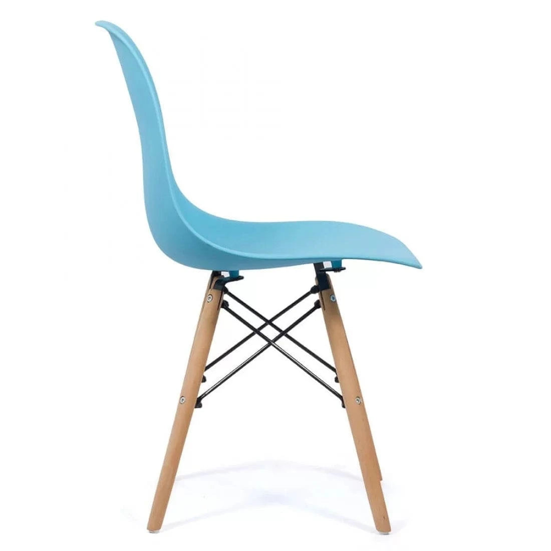 Scaun terasa sezut plastic picioare lemn fag BUC232P Sunny