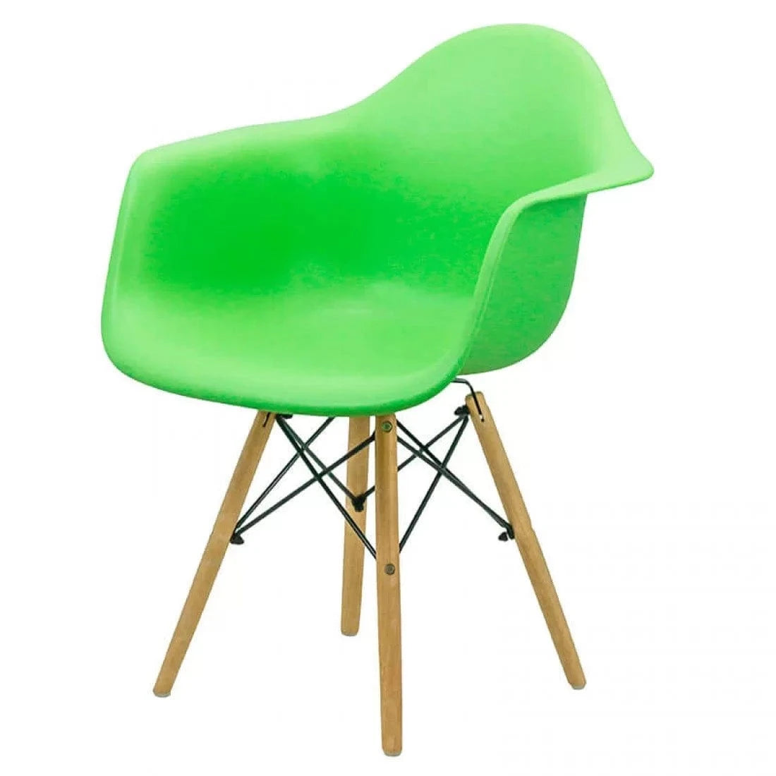 Scaun terasa sezut plastic picioare lemn fag BUC240 Shell