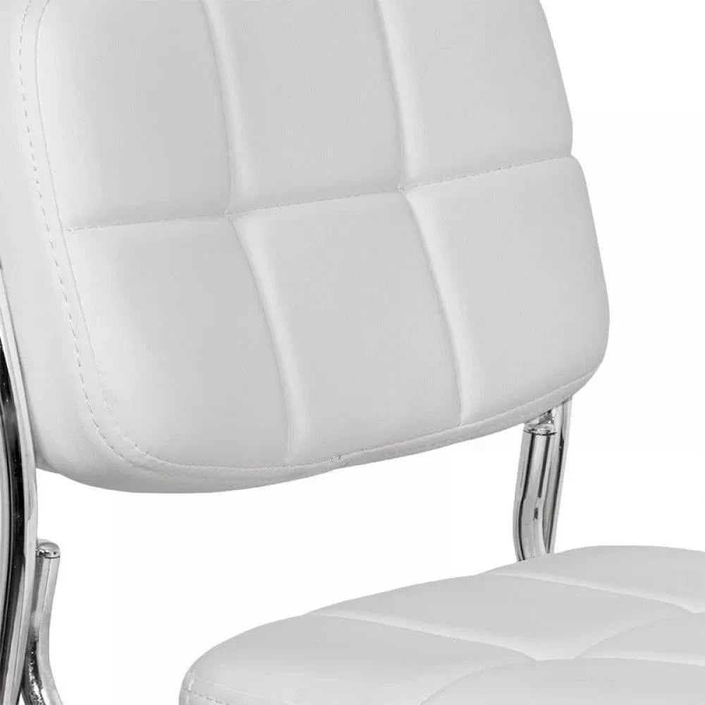 Scaun asteptare piele cadru cromat HRC608 Conference Pro