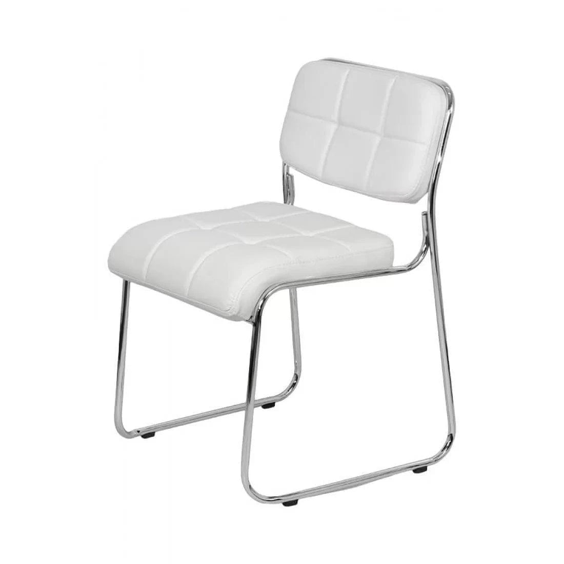 Scaun asteptare piele cadru cromat HRC608 Conference Pro