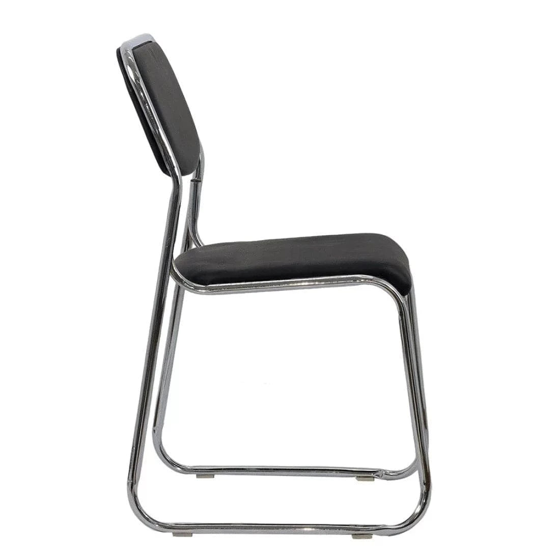 Scaun conferinta piele cadru suprapozabil HRC604 Lightex