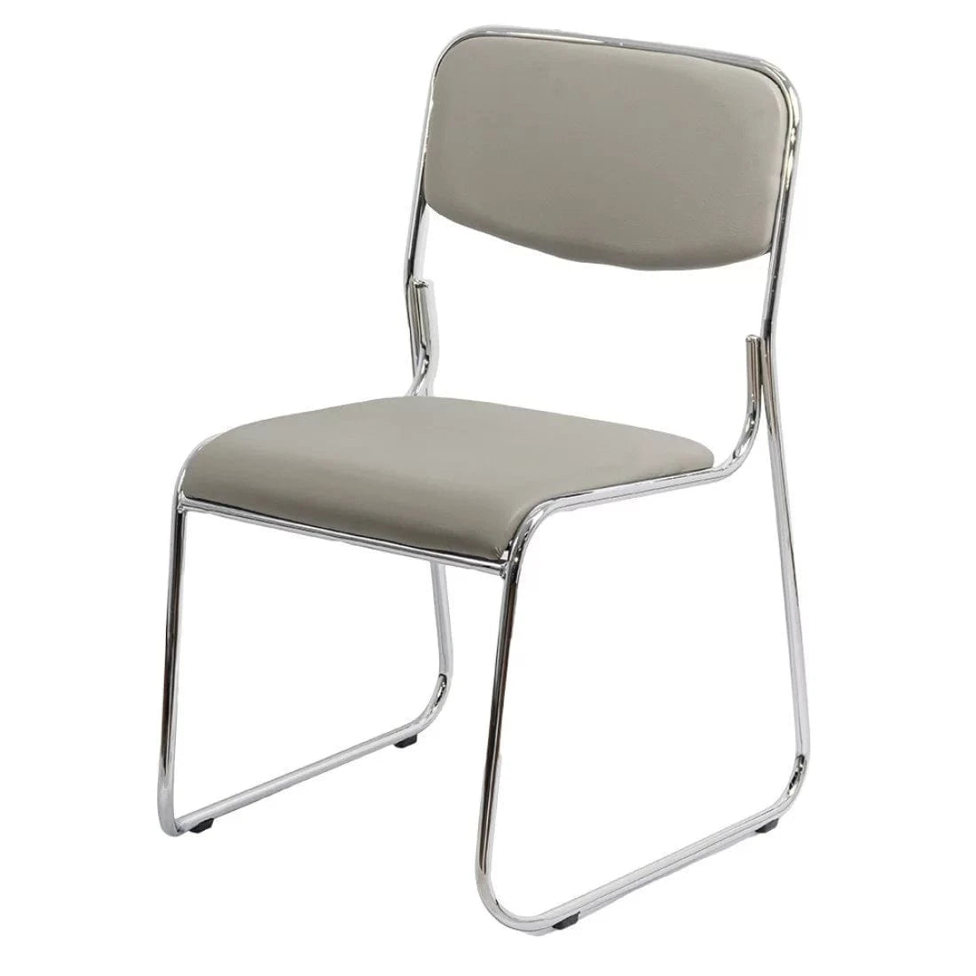 Scaun conferinta piele cadru suprapozabil HRC604 Lightex