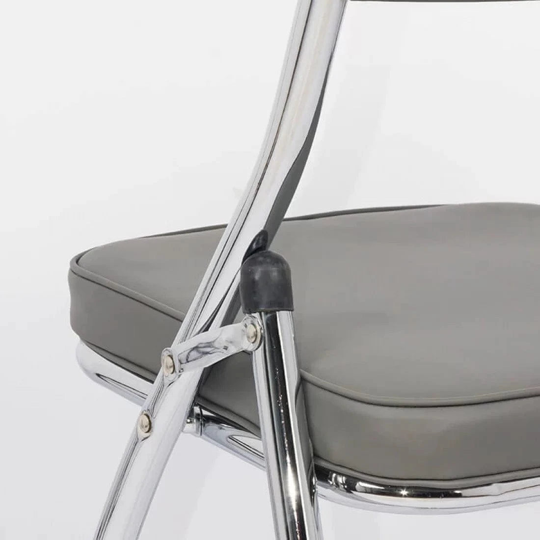 Scaun pliabil piele cadru cromat HRC607 Business Sense
