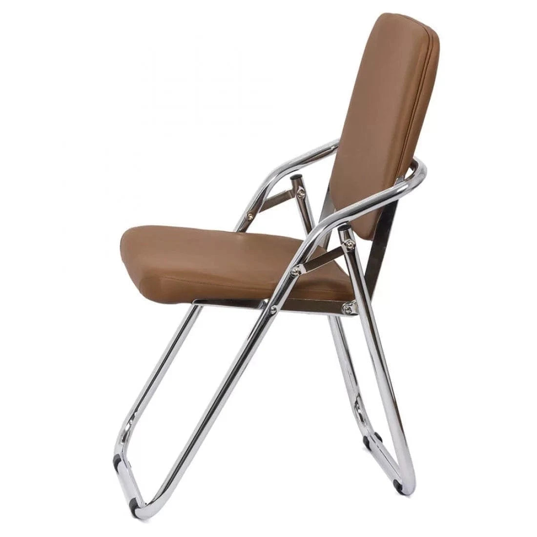 Scaun pliabil piele cadru cromat HRC609 New Business