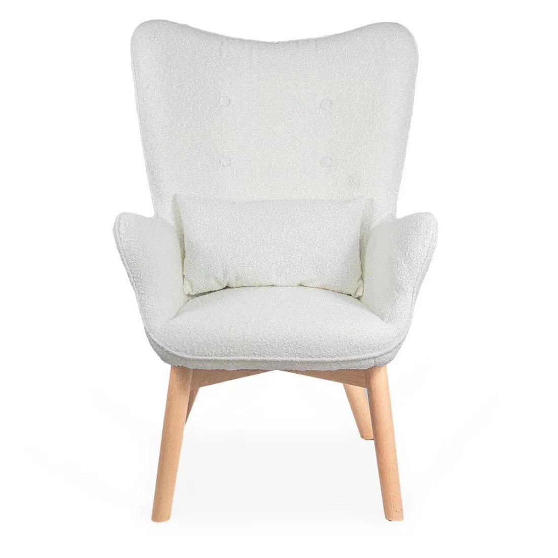 Fotoliu relaxare catifea cu otoman BUC267 Cozy Weekend