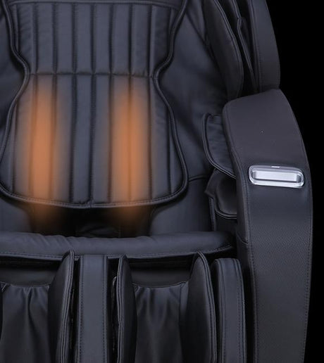Beige leather massage chair smart voice conrtrol FocusII Relax
