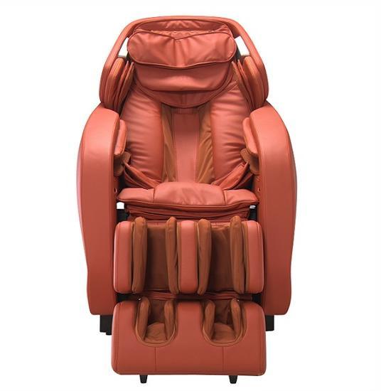 Fotoliu Masaj Piele Bej 3D Zero Gravity, 6 Role Sistem L, Încălzire, Muzică, Rokol RK7909