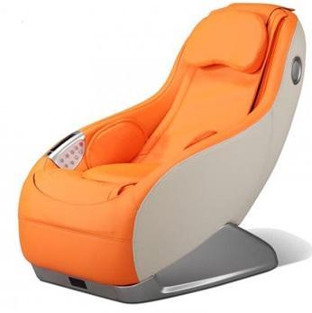 Fotoliu Masaj Piele Rosu Bluetooth Boxe Telecomanda Integrate Suport Smartphone Perne Aer Role 3D Sina SL 110 cm Komoder KM151