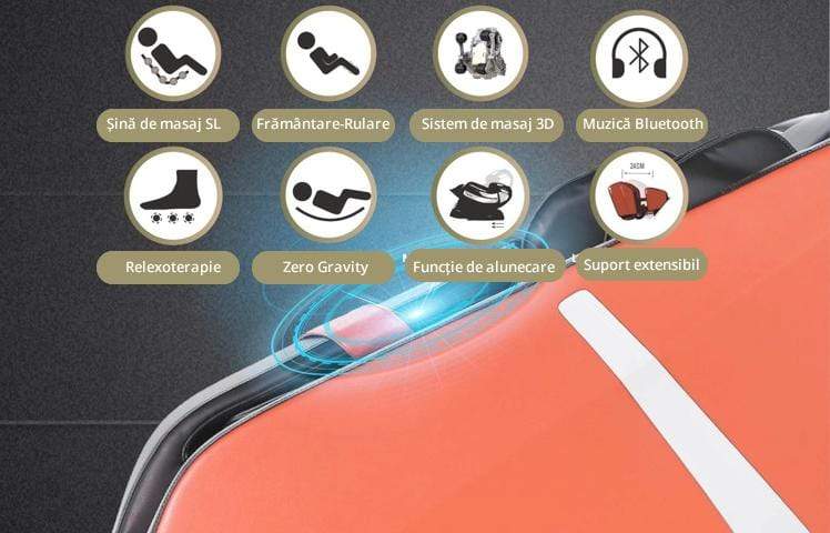 Fotoliu masaj reflexoterapie 3D Komoder Everest 