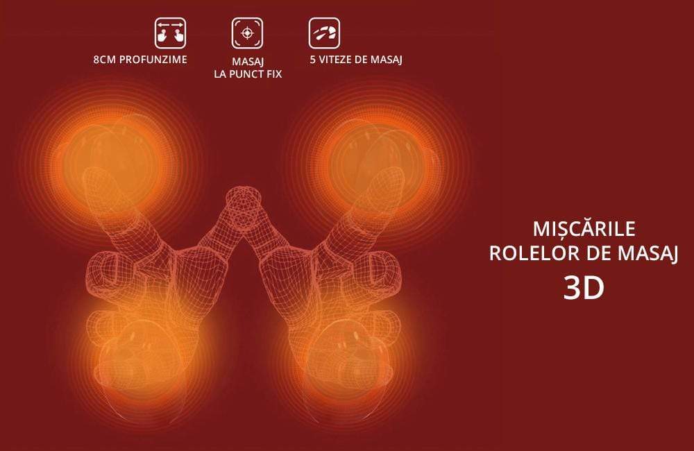 Fotoliu masaj reflexoterapie 3D Komoder Everest 