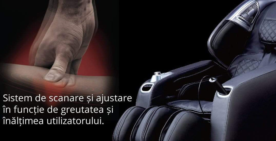 Fotoliu masaj comandă vocală Joystick 3D Veleta