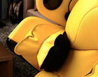Fotoliu masaj galben, încălzire, role tălpi ZG Tokuyo TC-7113D Optimus