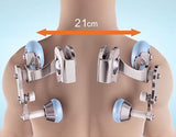 Fotoliu masaj piele bej zero gravity incalzire role ajustabile KM500L3D Focus Therapy