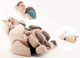 Fotoliu Masaj Piele Negru 6 Programe Automate Functie Scanare Incalzire Reflexoterapie Memorie Perne Aer iRest A55-2 Therapeutic