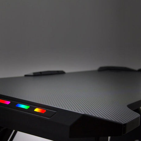 Masa birou neagra iluminare led OFF300 Maxi Desk