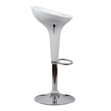 Scaun bar abs picior cromat ajustabil baza rotunda ABS101 Sparkling Fun