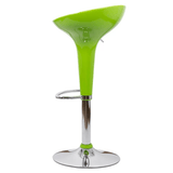 Scaun bar abs picior cromat ajustabil baza rotunda ABS101 Sparkling Fun