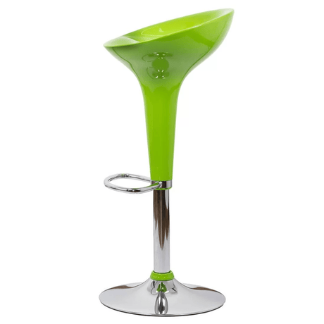 Scaun bar abs picior cromat ajustabil baza rotunda ABS101 Sparkling Fun