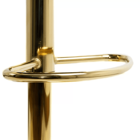 Scaun bar catifea cadru auriu ajustabil ABS118 Cloudberry