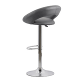 Scaun bar piele cadru cromat ajustabil ABS151 Chique