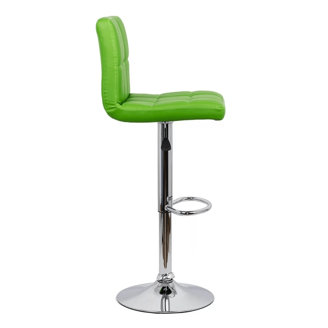 Scaun bar piele cadru cromat ajustabil ABS191 Square Shots