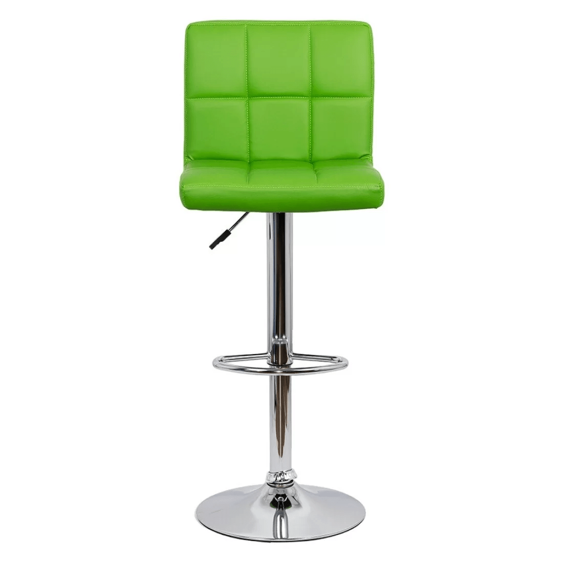 Scaun bar piele cadru cromat ajustabil ABS191 Square Shots