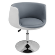 Scaun bar piele multicolora cadru reglabil ABS113 Happy Day GRI INCHIS
