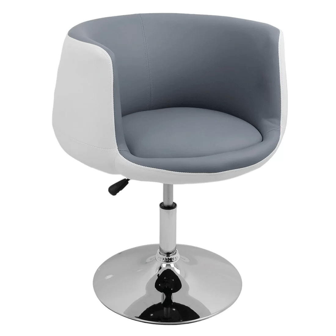 Scaun bar piele multicolora cadru reglabil ABS113 Happy Day GRI INCHIS