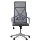 Scaun birou antracit, sezut buretat, spatar panza, OFF431 Aero Light