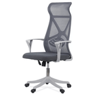 Scaun birou antracit, sezut buretat, spatar panza, OFF431 Aero Light