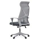 Scaun birou antracit, sezut buretat, spatar panza, OFF431 Aero Light