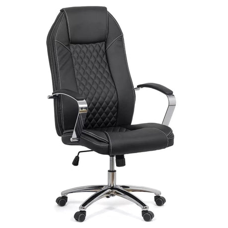 Scaun birou executiv piele 150 kg OFF313 Loisir NEGRU