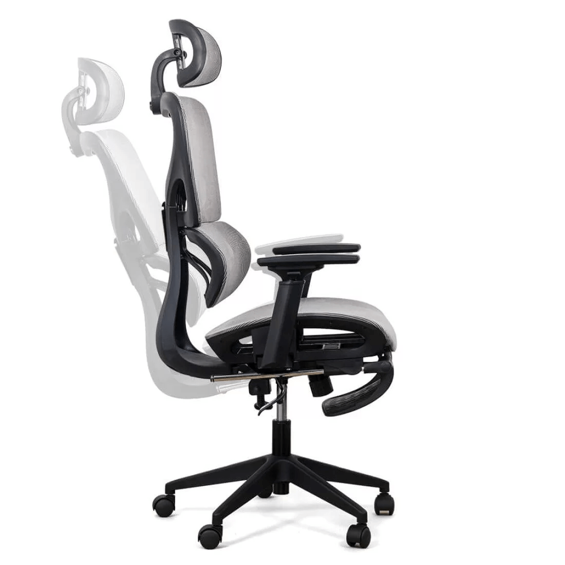 Scaun birou gri ergonomic brate 3D SYYT9508 Madison