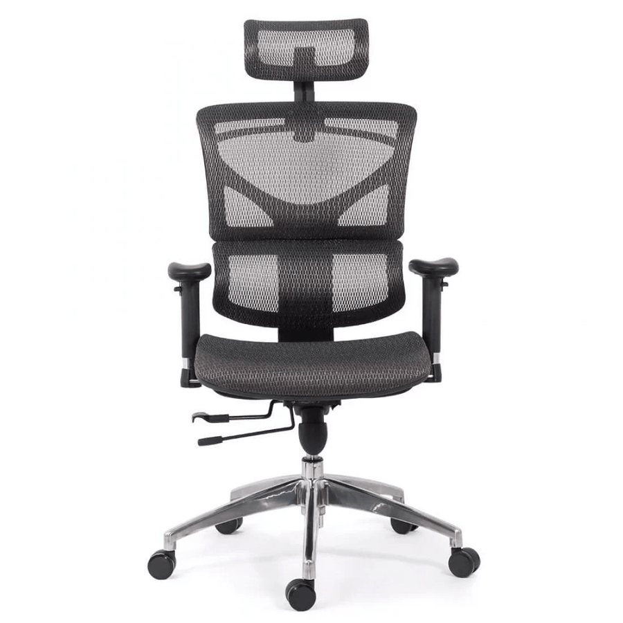 Scaun birou gri executiv OFFSYYT9500 Aerotech