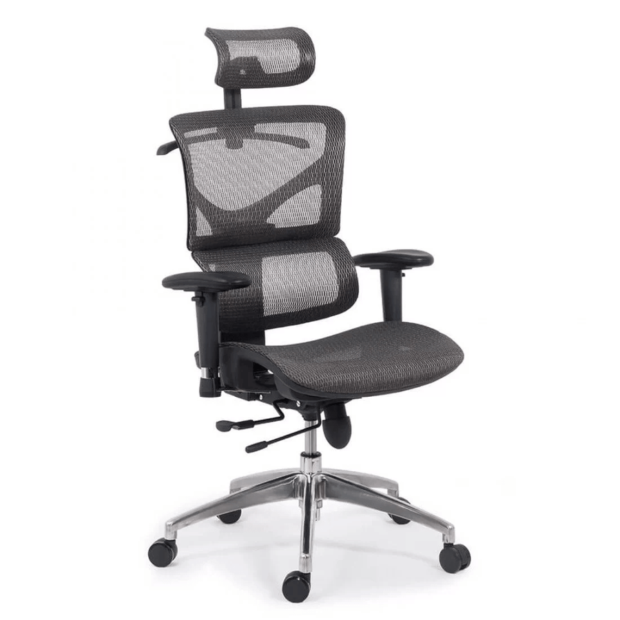Scaun birou gri executiv OFFSYYT9500 Aerotech