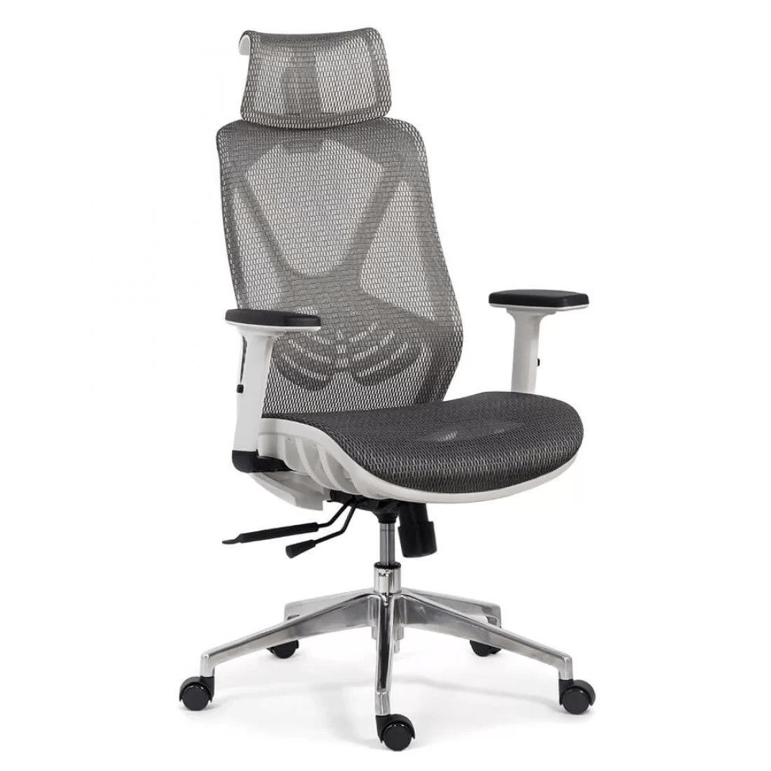 Scaun birou gri plasa sezut culisabil OFF9503 Organix Aero