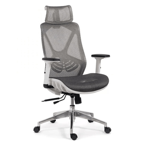Scaun birou gri plasa sezut culisabil OFF9503 Organix Aero