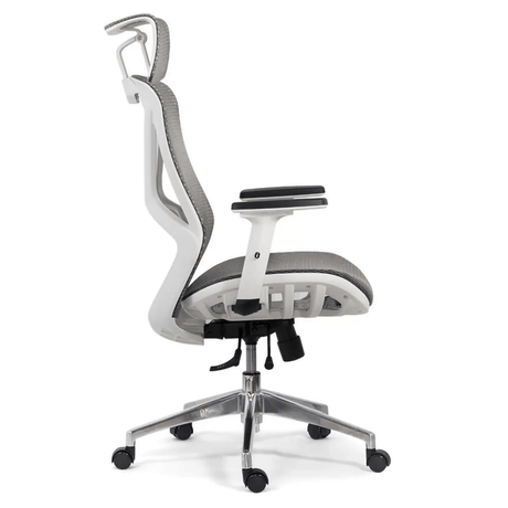 Scaun birou gri plasa sezut culisabil OFF9503 Organix Aero