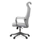 Scaun birou gri sezut buretat spatar plasa OFF634 Aeroflux