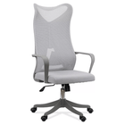 Scaun birou gri sezut buretat spatar plasa OFF634 Aeroflux