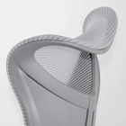 Scaun birou gri sezut buretat spatar plasa OFF634 Aeroflux
