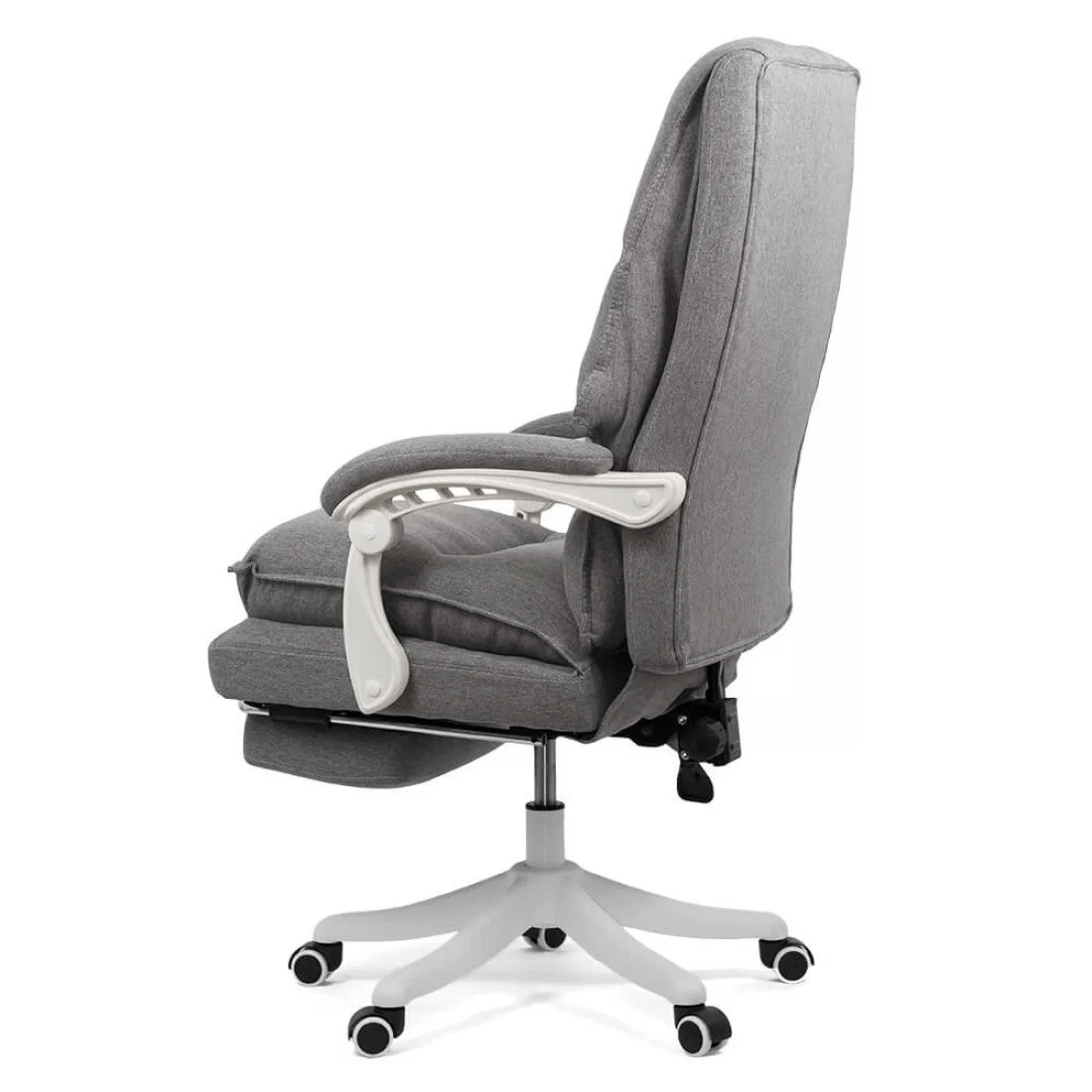 Scaun birou gri stofa extensibil stofa OFF426 Organix