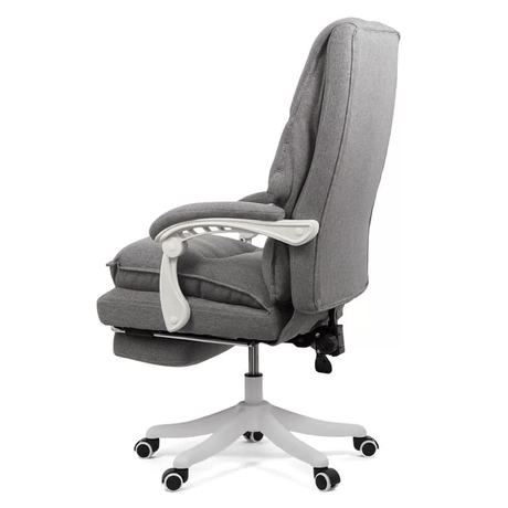 Scaun birou gri stofa extensibil stofa OFF426 Organix