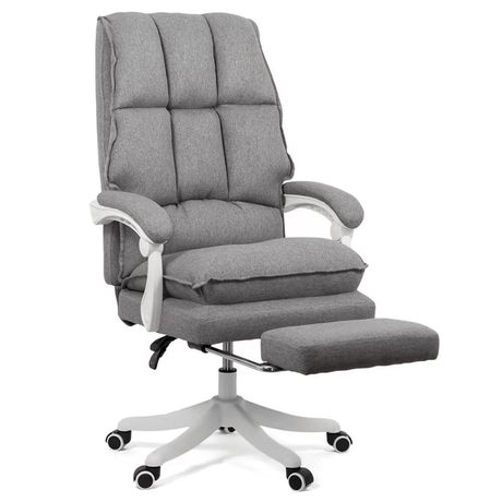Scaun birou gri stofa extensibil stofa OFF426 Organix