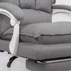 Scaun birou gri stofa extensibil stofa OFF426 Organix
