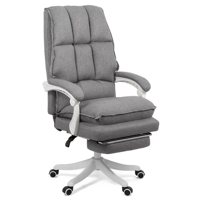 Scaun birou gri stofa extensibil stofa OFF426 Organix