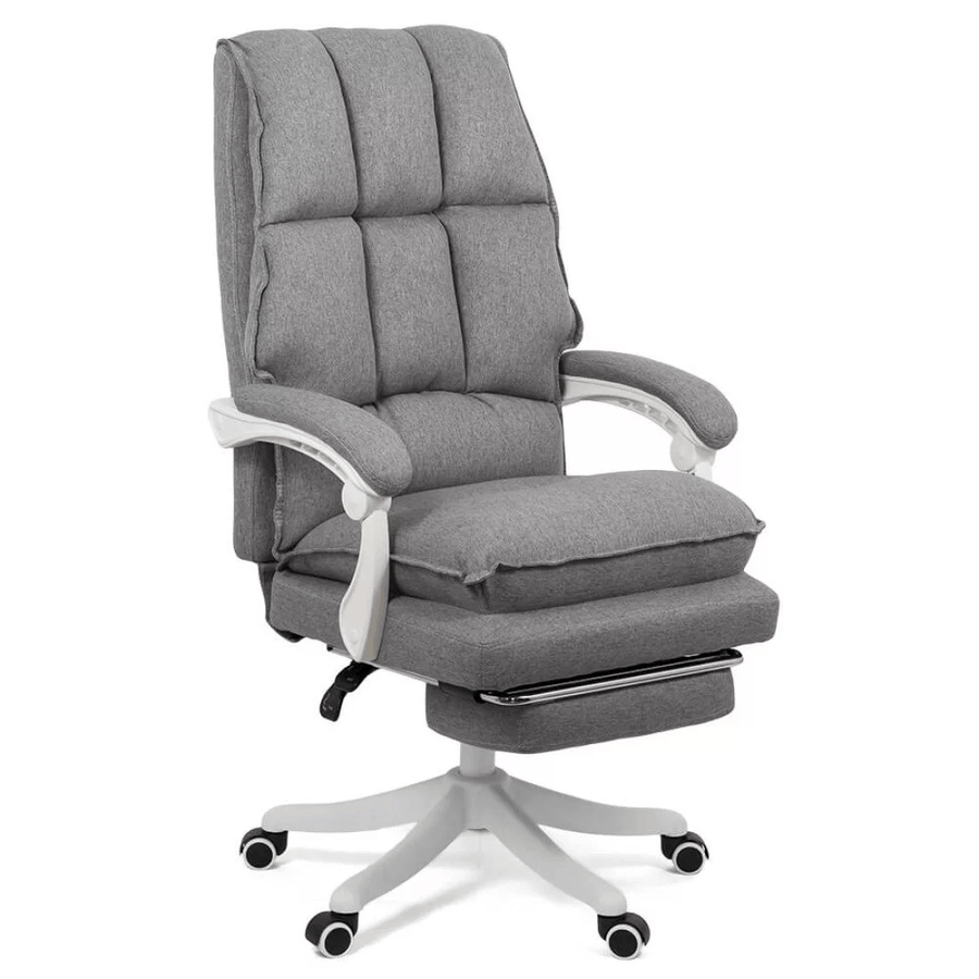 Scaun birou gri stofa extensibil stofa OFF426 Organix