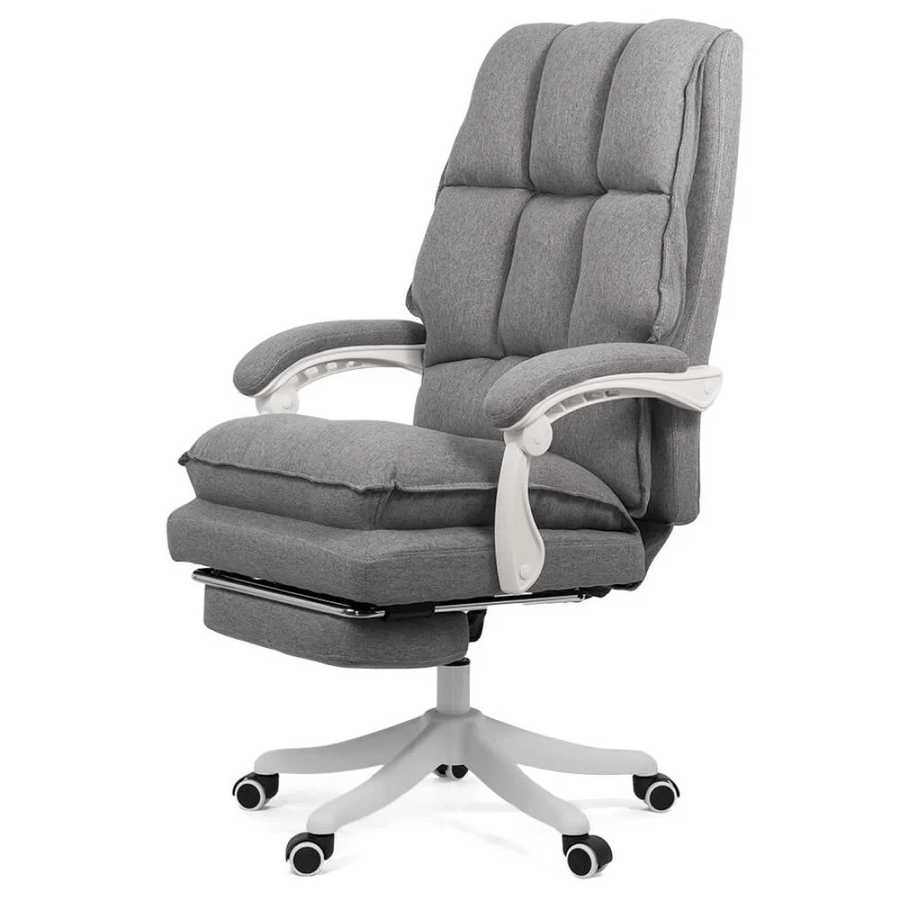 Scaun birou gri stofa extensibil stofa OFF426 Organix