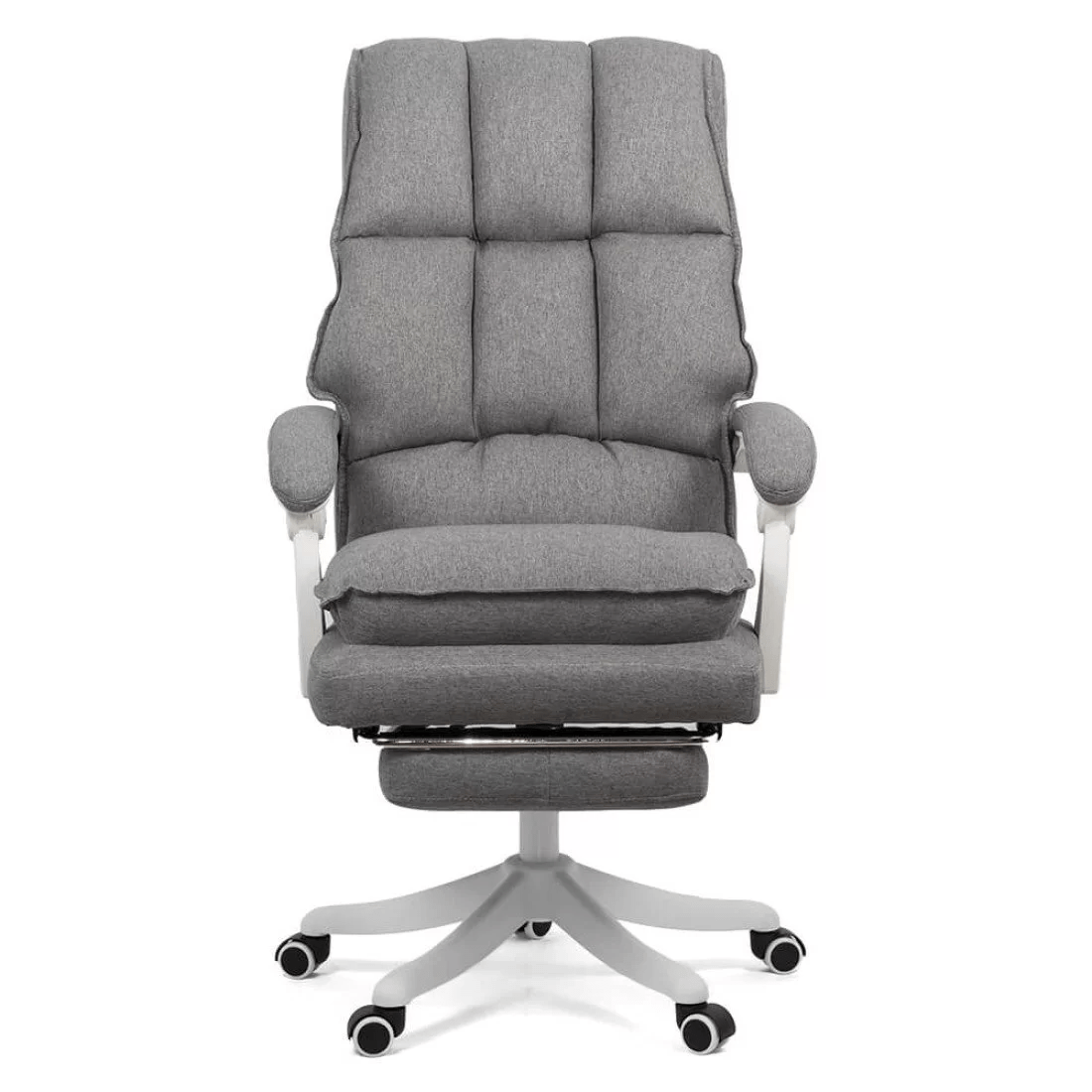 Scaun birou gri stofa extensibil stofa OFF426 Organix